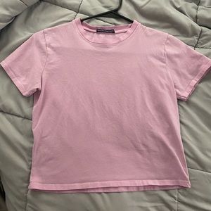 Pink brandy melville top